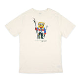 Ralph Lauren Teddy T-Shirt in Weiß Größe M